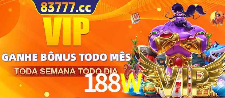 Banner promocional do 188W oferecendo 100% de recompensas adicionais contínuas para quem fizer o login diário (Daily sign-in), com um mascote de coelho.