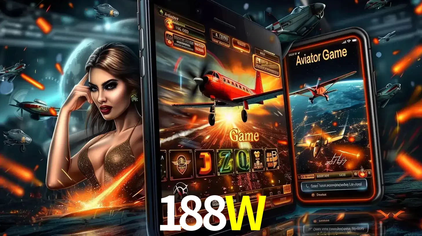 Mulher estilosa cercada por telas que exibem a jogabilidade do Aviator, capturando a intensidade e a estratégia deste popular crash game oferecido pelo 188W.